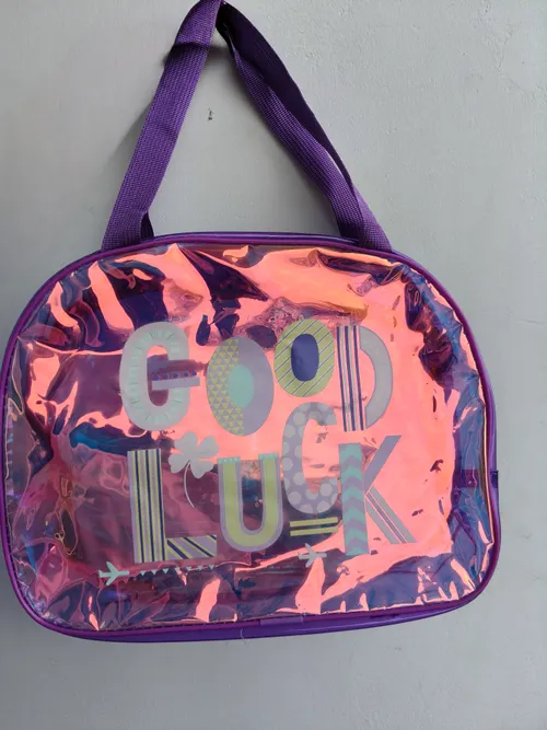 Multipurpose Holographic Neon  Tote Bags